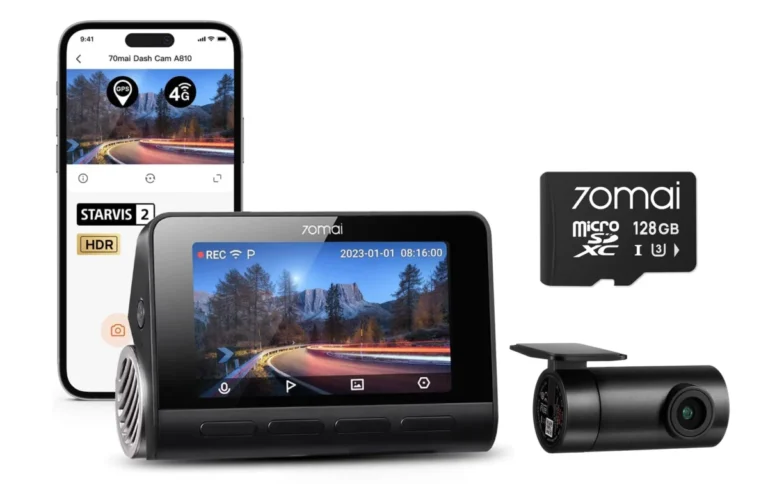 70mai New 4K Dash Cam A810 with Sony Starvis 2