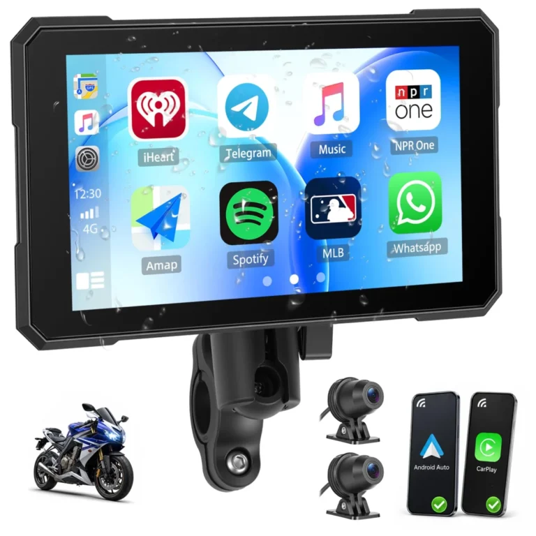 UNITOPSCI 5" CarPlay Dash Cam