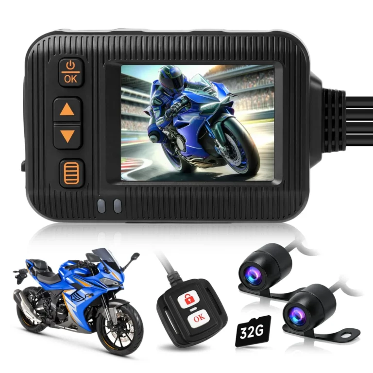 Upriding Dual Motorcycle Dash Cam